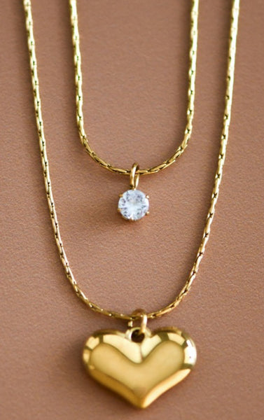 Luna & Love Necklace Set