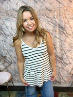 Kami Cami Top - striped reversible tank