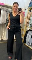 •Wear and Repeat Romper Jumpsuit•     <scuba material>   ••S—XL••