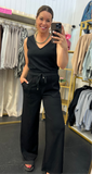 •Wear and Repeat Romper Jumpsuit•     <scuba material>   ••S—XL••