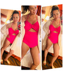 Hot Pink Swimsuit