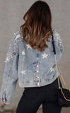 Pearls & Stars Denim Jacket