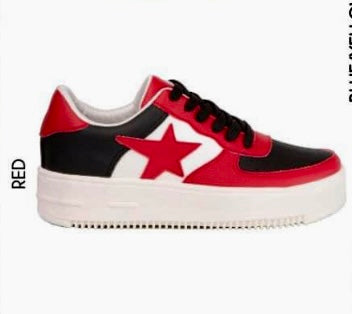 Gameday Sneakers • Red/Black •••IN STOCK NOW•••