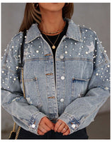 Pearls & Stars Denim Jacket