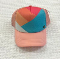 Zyia Colorblock Trucker Cap